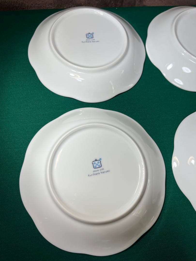 栗原はるみ　葡萄　レリーフ　取り皿　６枚セット