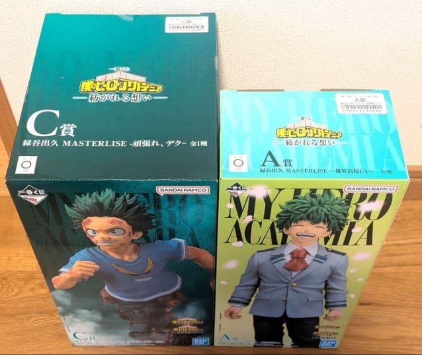 1番くじ ヒロアカ 紡がれる想い A賞 C賞 緑谷出久 MASTERLISE