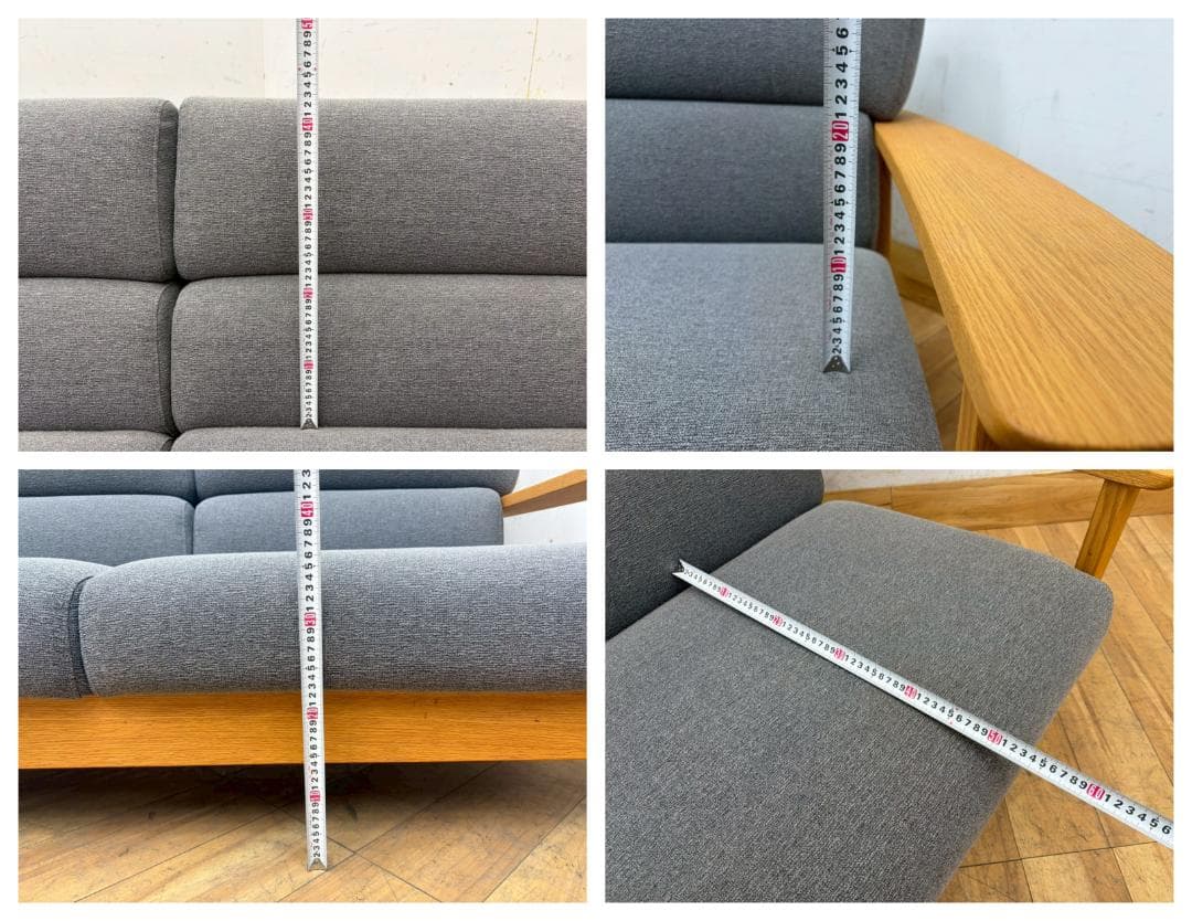 C8160☆展示品☆柏木工KASHIWA☆ナチュラル☆2人掛けソファ2PSOFA