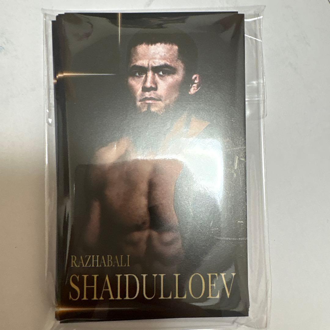 RIZIN 師走の超強者祭りPPVカード 朝倉未来　ライコレカード