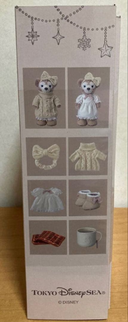 ぬいぐるみコスチューム ダッフィー シェリーメイ ウォームウィンター セット