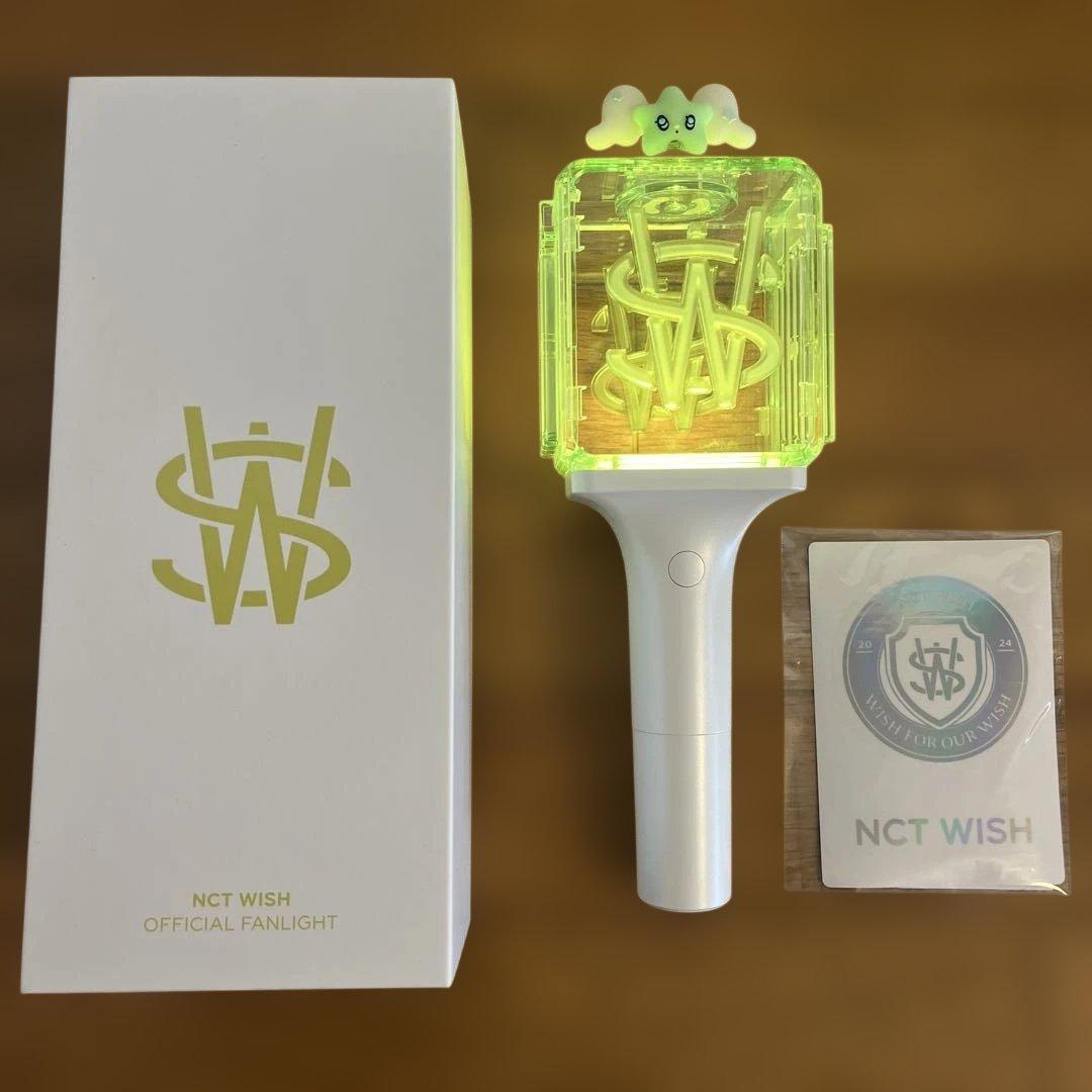NCT WISH OFFICIAL FANLIGHT WICHU付き