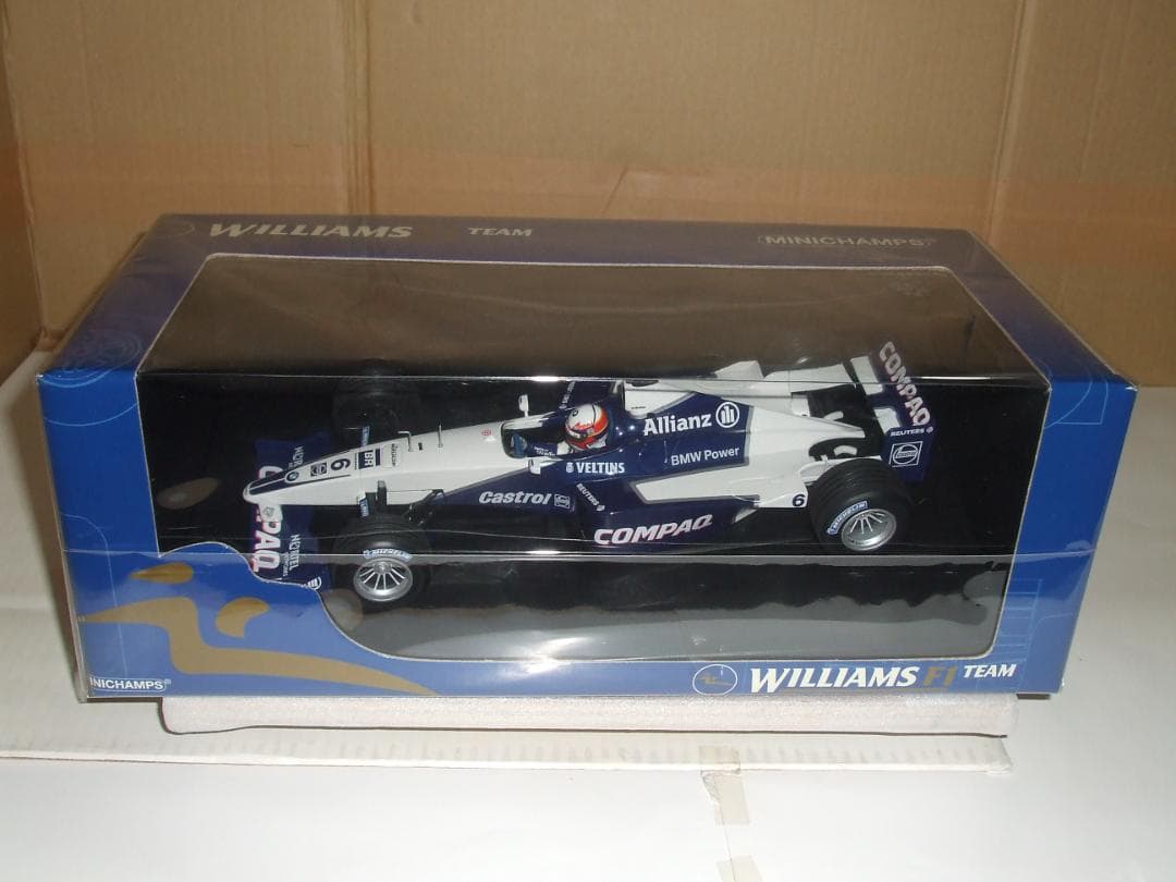 ウィリアムズ　FW２２　SHOWCAR　モントーヤ　ミニチャンプス　１／１８