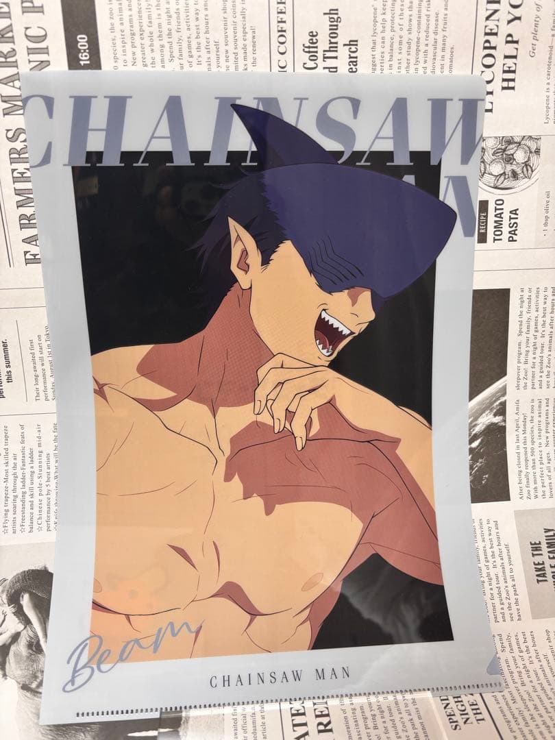 チェンソーマン レゼ 編 キーホルダー フィギュア クリアファイル ビーム