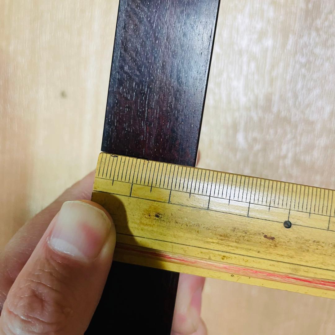 三味線 紅木　子持ち綾杉　金細 細棹　現状品