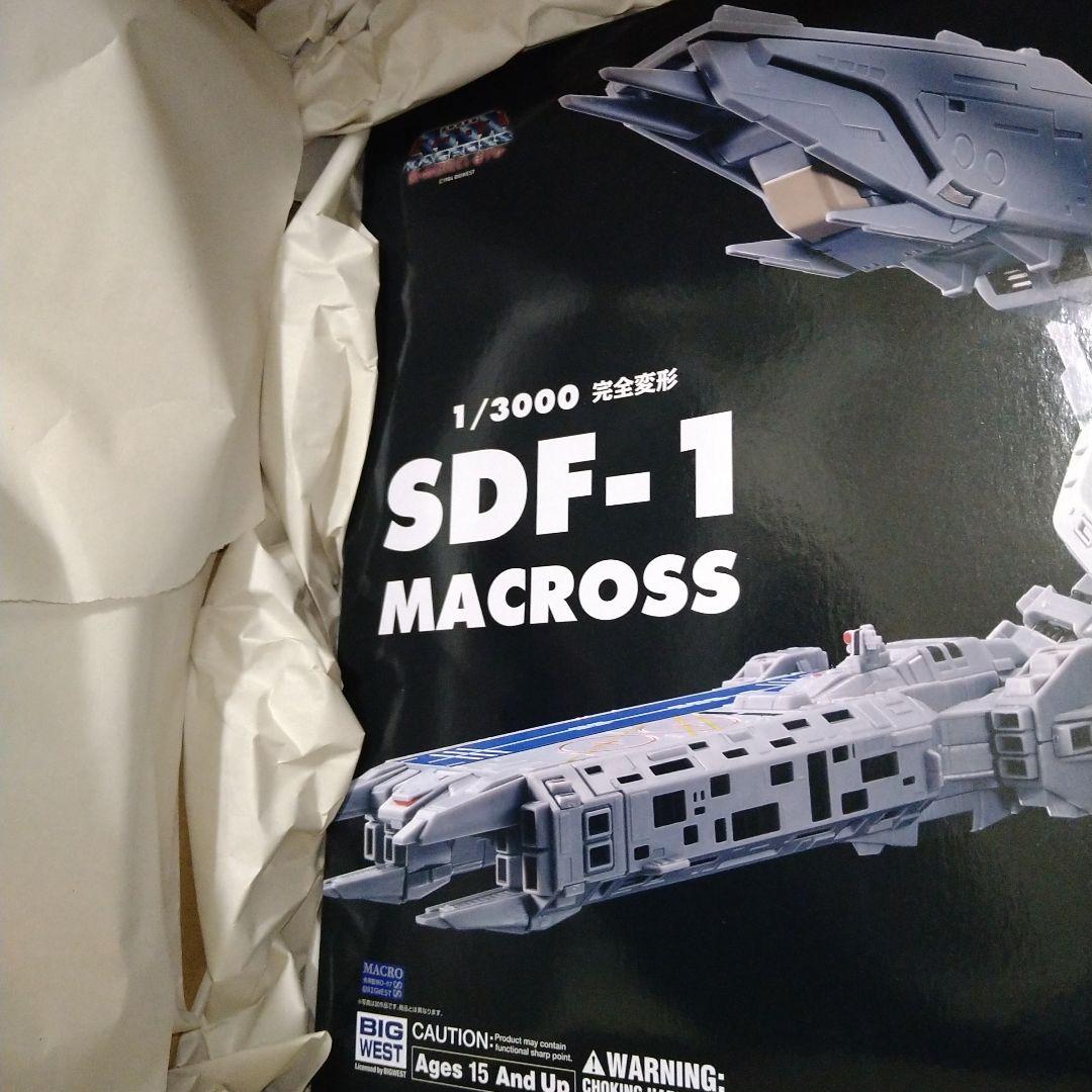 超時空要塞マクロス 愛・おぼえていますか 1/3000 完全変形 SDF-1