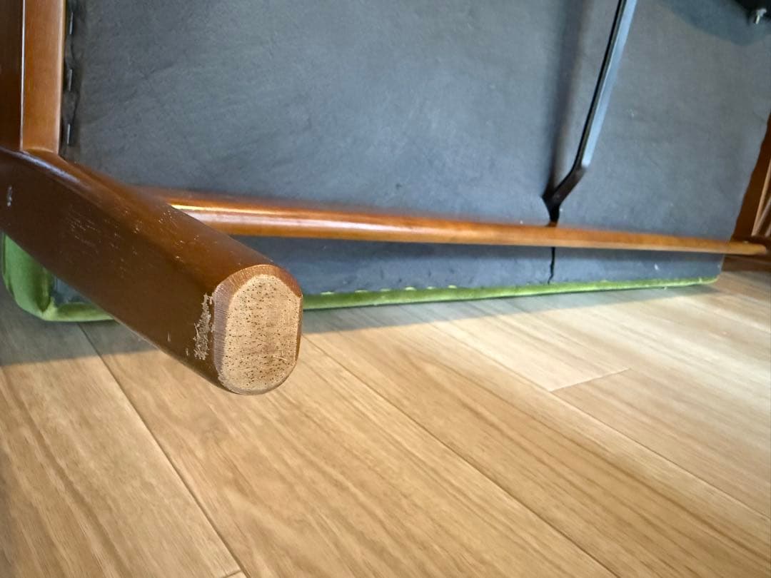 カリモク60 Kチェア ソファ 2人掛け モケットグリーン