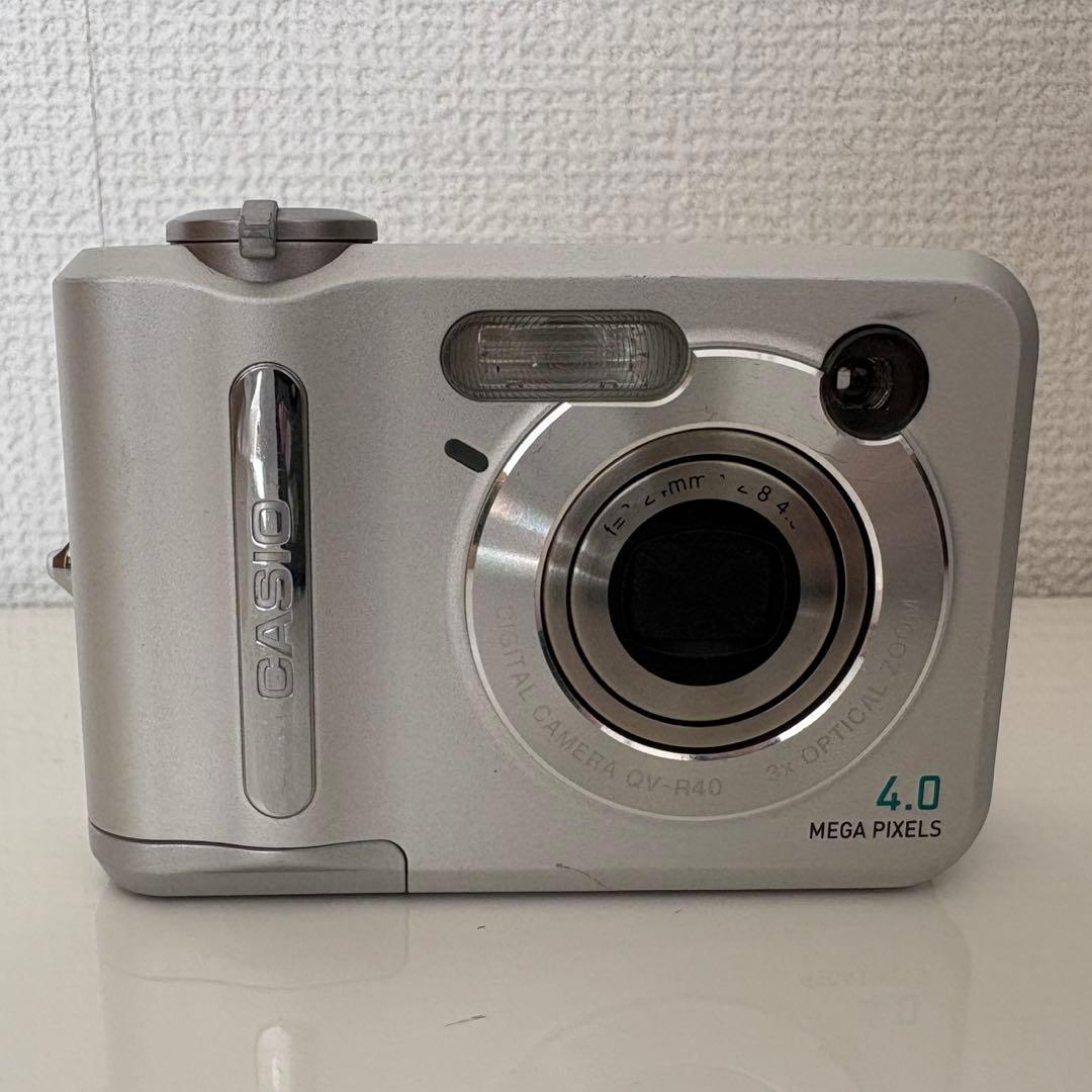 【動作確認済・良品】コンパクトデジタルカメラ QV-R40 4.0メガピクセル