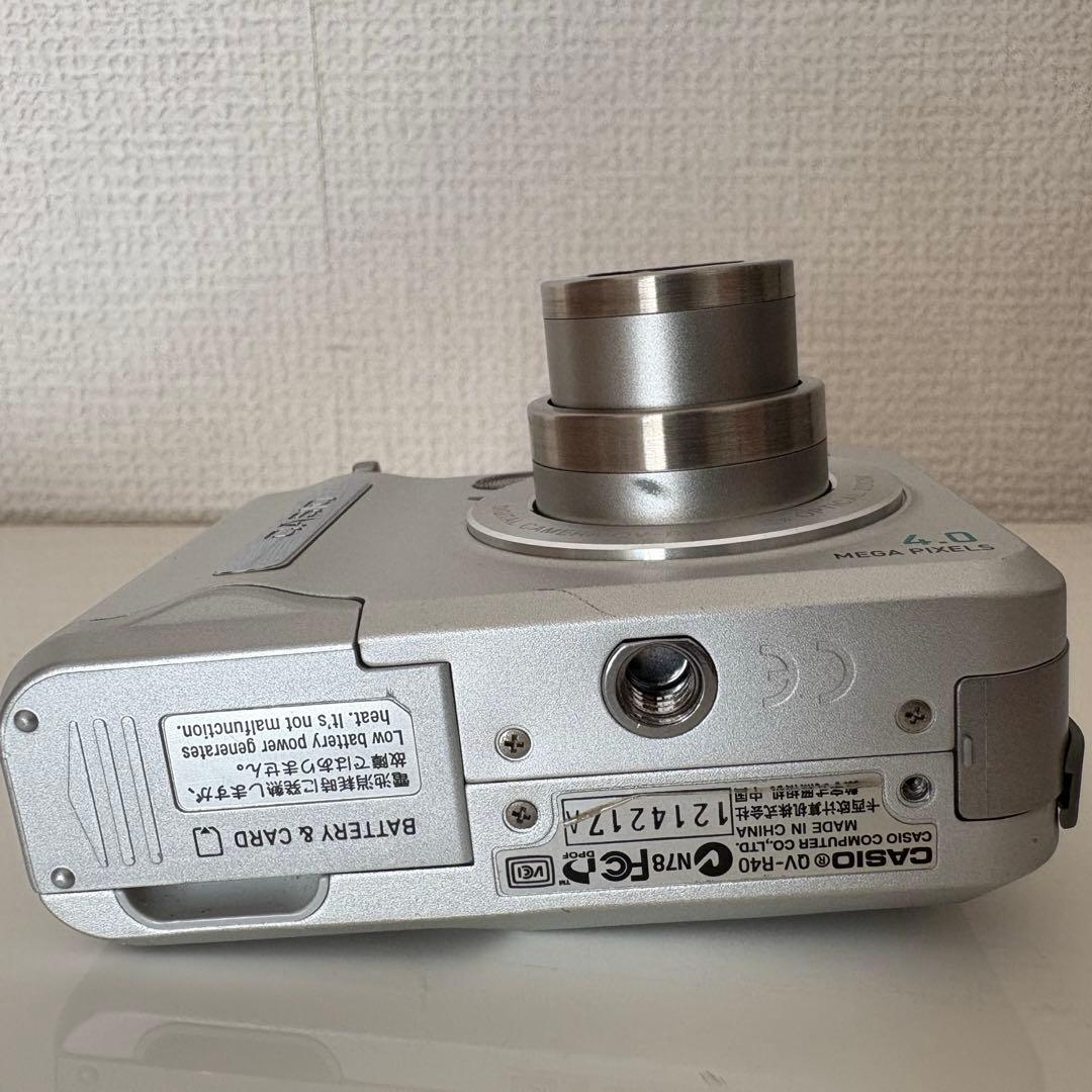 【動作確認済・良品】コンパクトデジタルカメラ QV-R40 4.0メガピクセル
