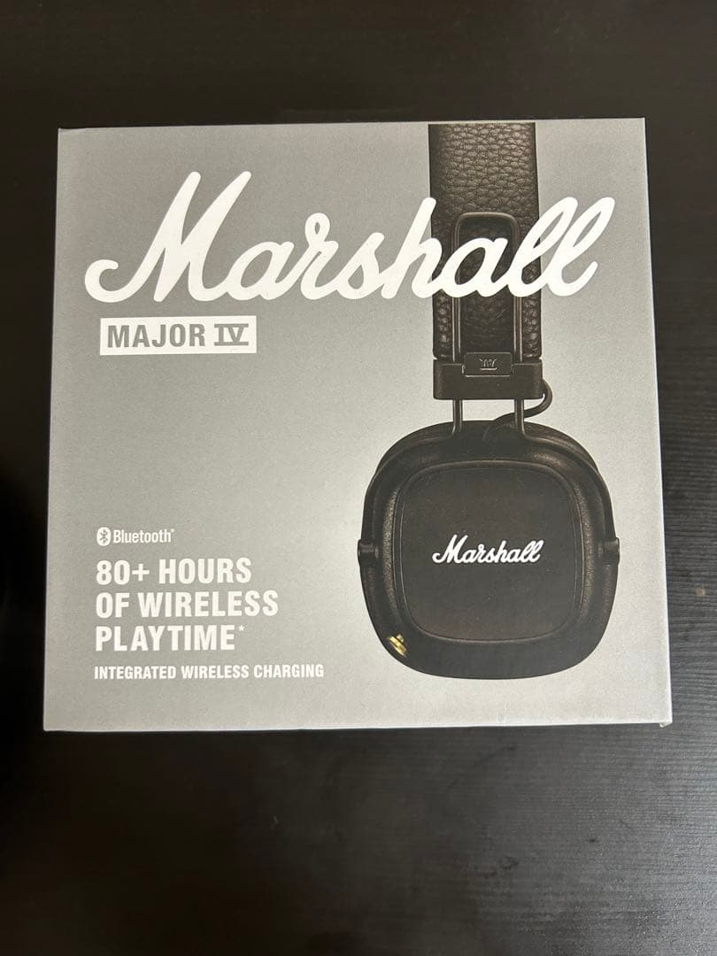 Marshall Major IV ワイヤレスヘッドホン 80時間以上再生