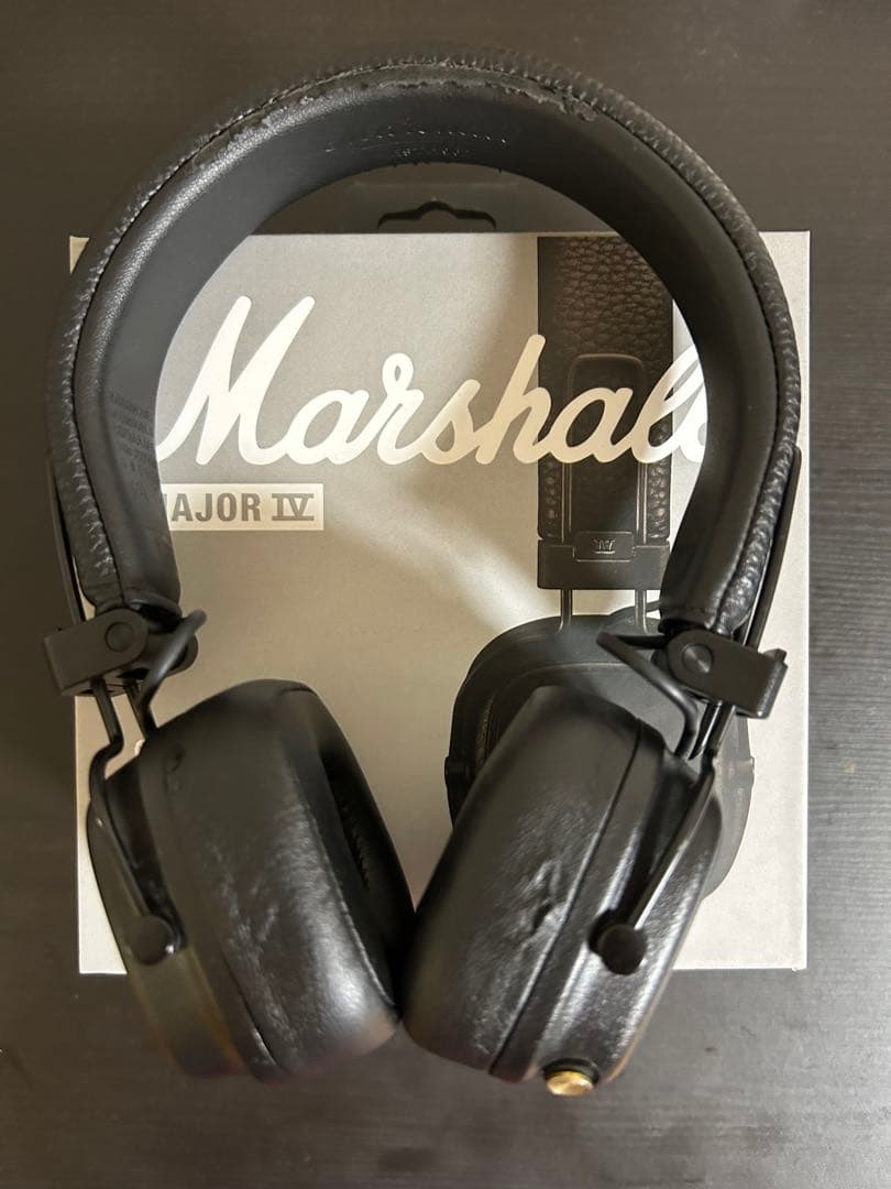 Marshall Major IV ワイヤレスヘッドホン 80時間以上再生