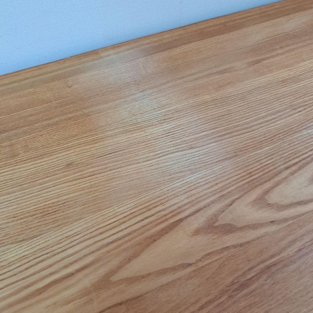 タモ たも 集成材 無垢材 長方形テーブル ナチュラルウッド