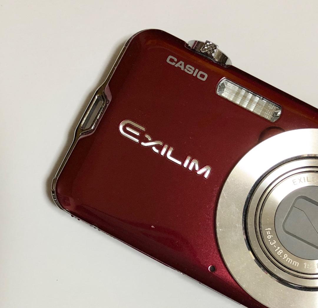 CASIO EXILIM EX-S10 動作確認済み　付属品有＋カラビナポーチ