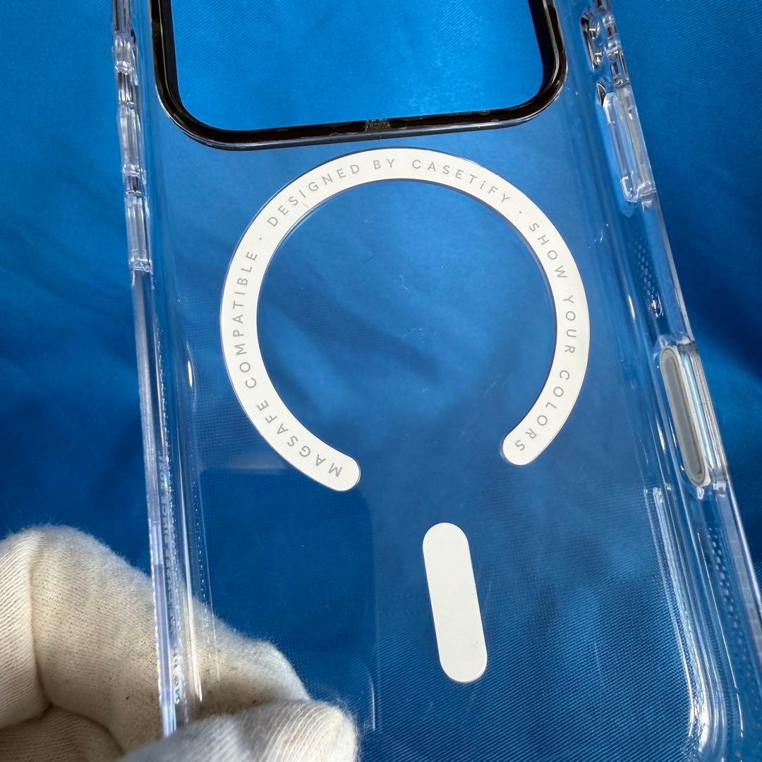 美品 CASSETIFY iPhone 17 Pro クリアケース 透明