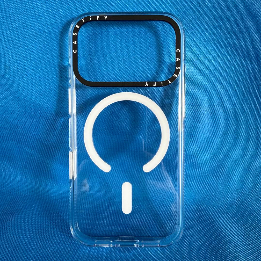 美品 CASSETIFY iPhone 17 Pro クリアケース 透明