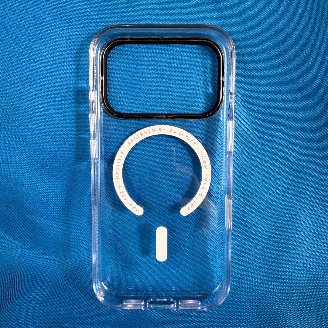 美品 CASSETIFY iPhone 17 Pro クリアケース 透明