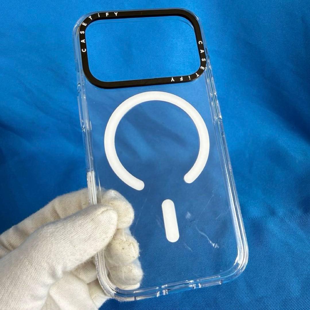 美品 CASSETIFY iPhone 17 Pro クリアケース 透明