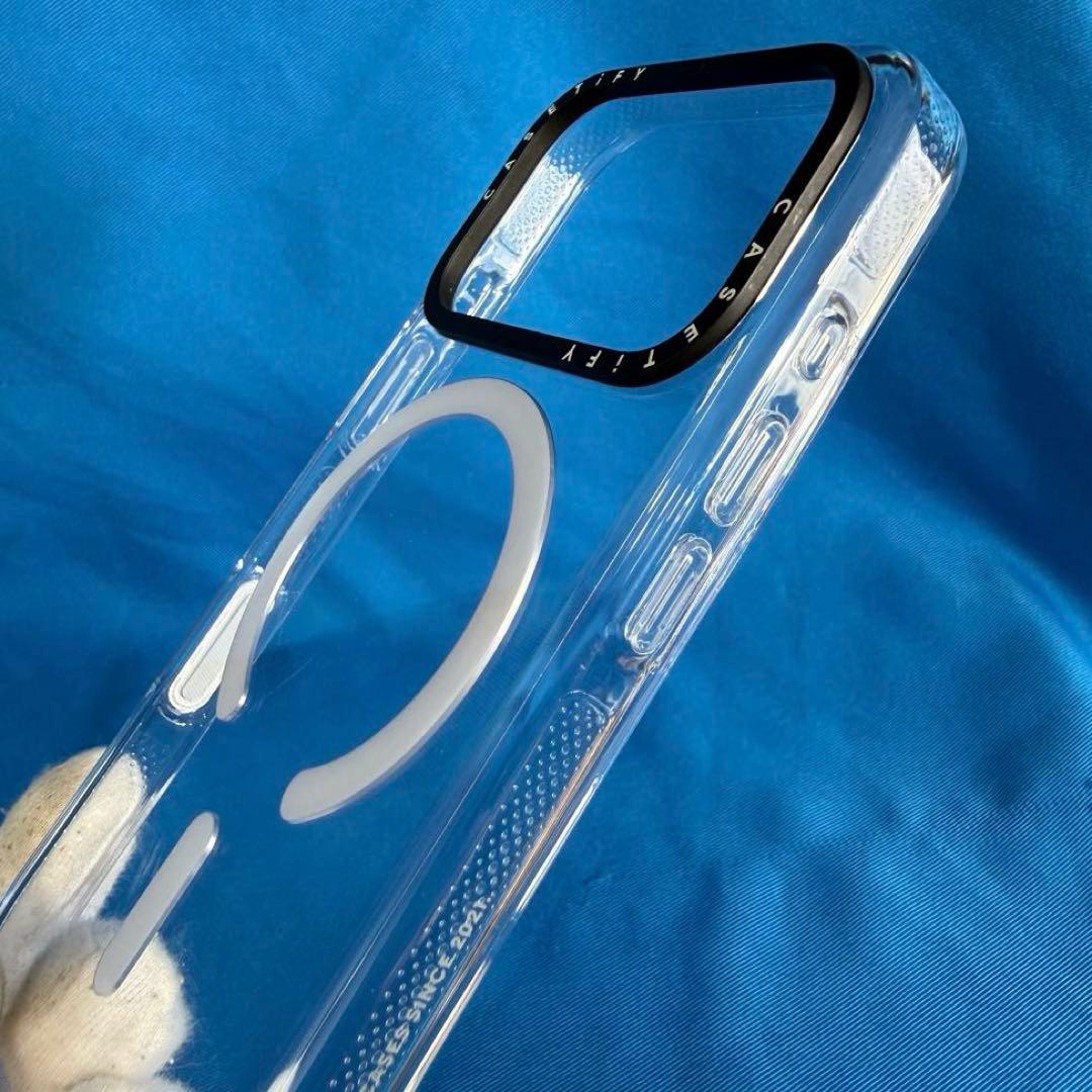 美品 CASSETIFY iPhone 17 Pro クリアケース 透明