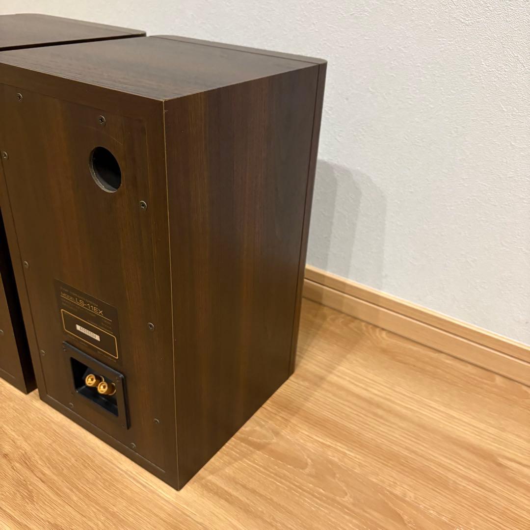 美品 名器 稀少 KENWOOD LS-11EX 3wayスピーカー 2セット