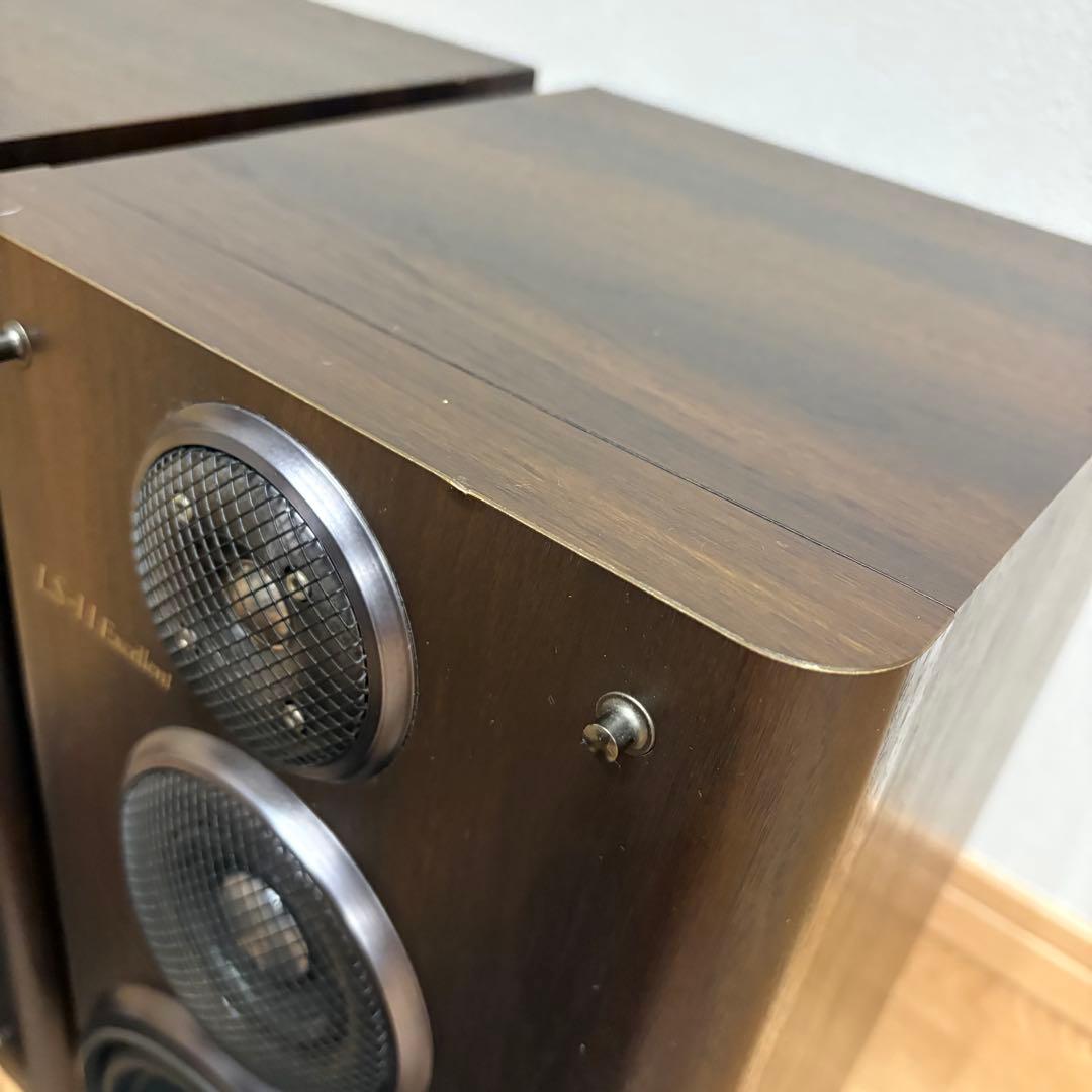 美品 名器 稀少 KENWOOD LS-11EX 3wayスピーカー 2セット