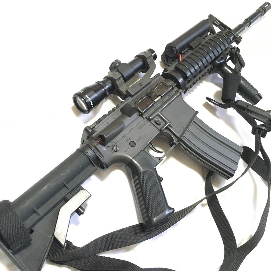 【動作快調!!】 東京マルイ 電動ガン M4 RIS セット!!