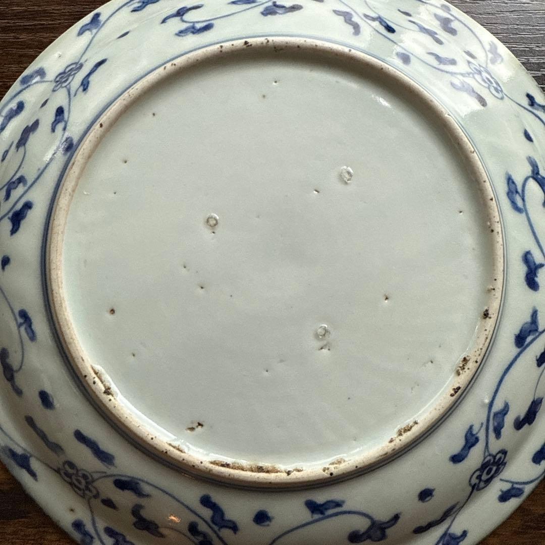 江戸時代、芙蓉手、古伊万里、七寸、コオロギ、上手物、即購入OK、すぐに匿名で発送