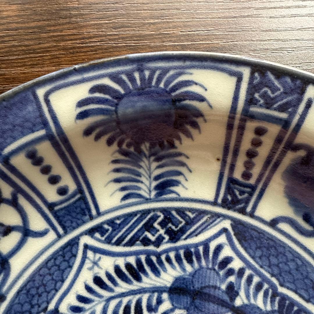 江戸時代、芙蓉手、古伊万里、七寸、コオロギ、上手物、即購入OK、すぐに匿名で発送