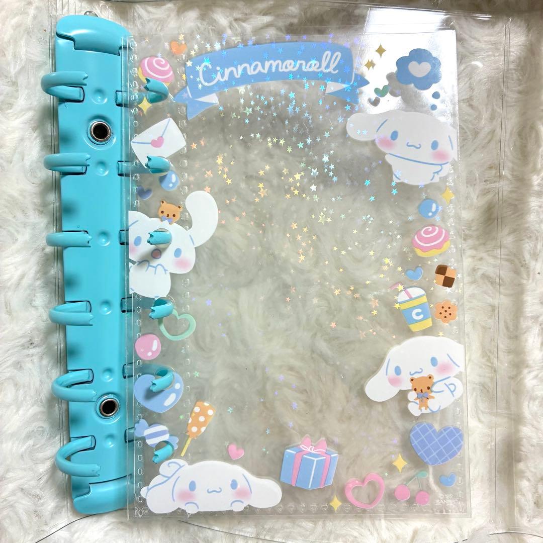 正規品　シール帳　完成品　サンリオ　シナモン　ボンボンドロップ　うるちゅるシール