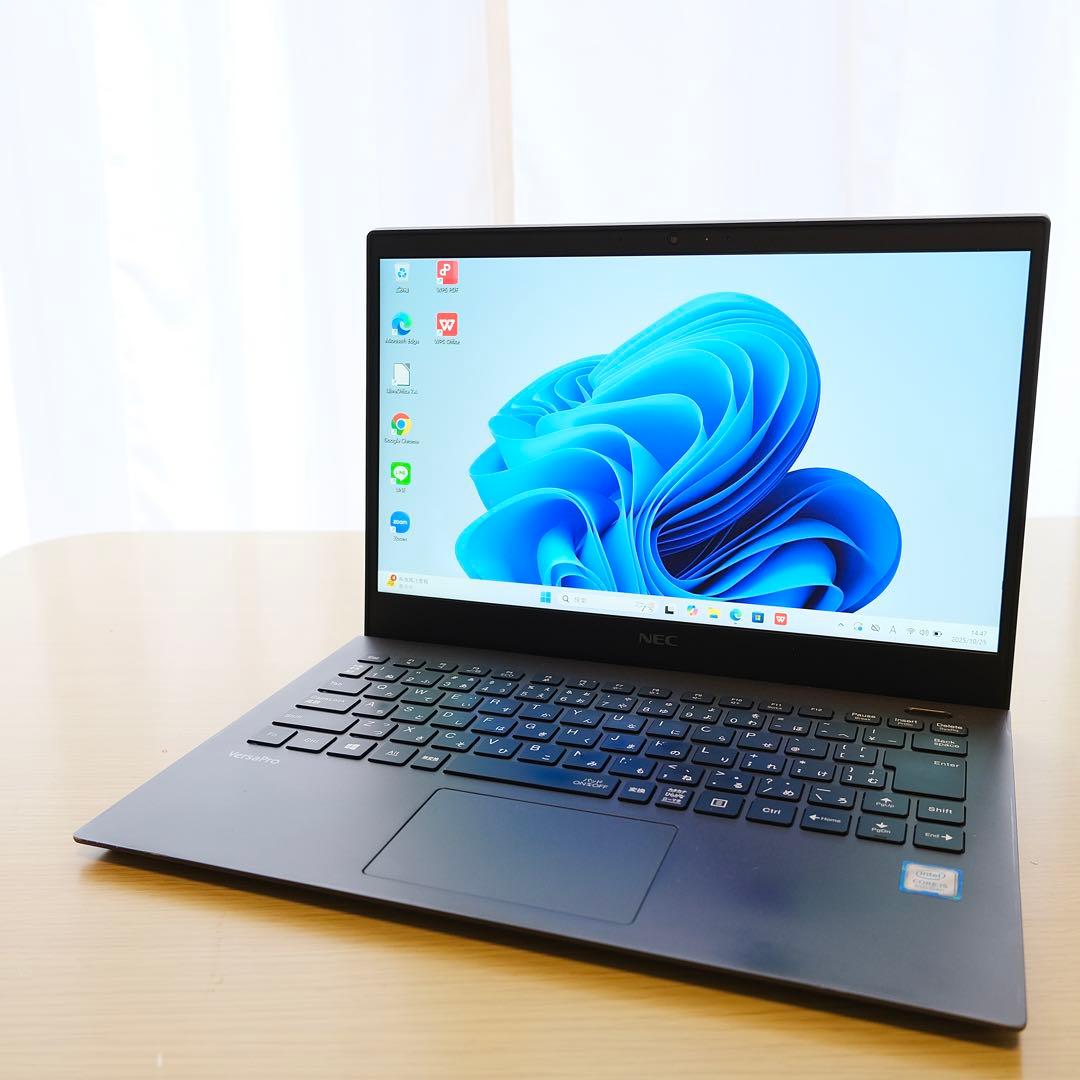 Windowsノート本体 NEC VersaPro Corei5 8GB SSD512GB Win11