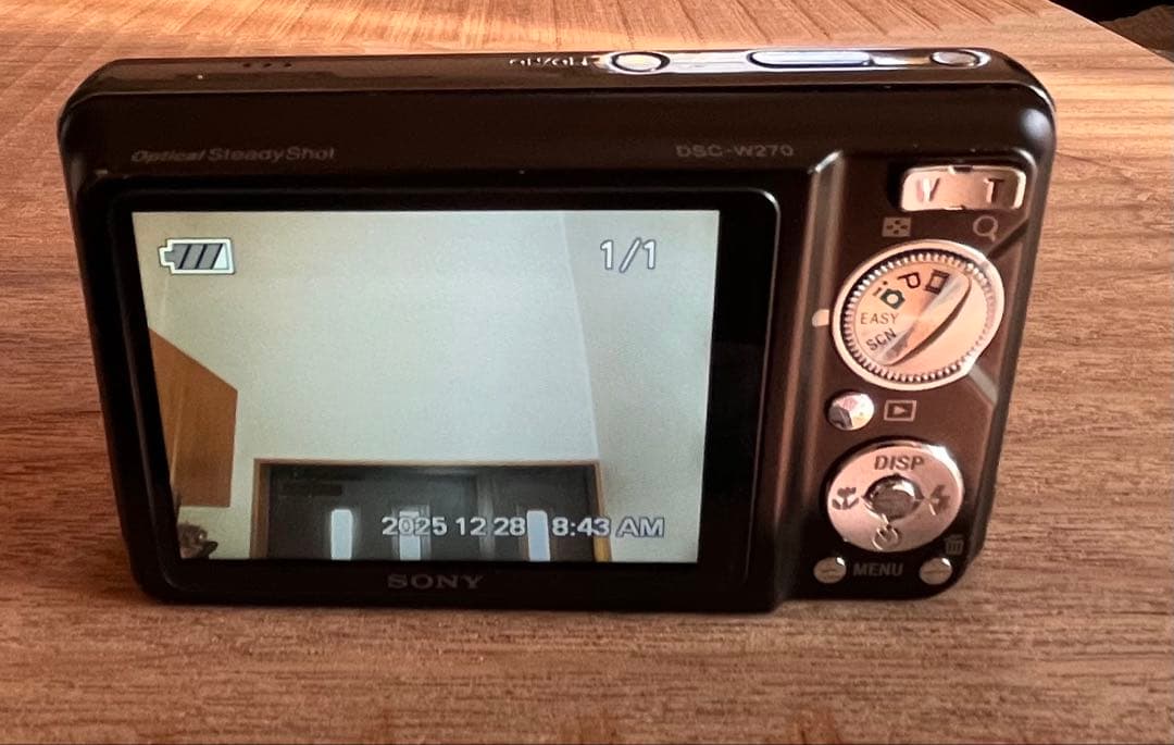デジタルカメラ SONY Cyber-shot DSC-W270 12.1MP