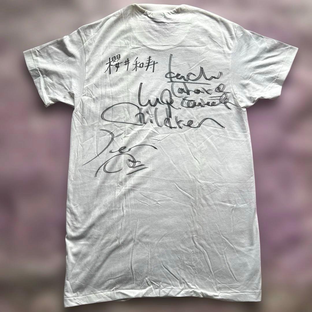 Mr.Children 櫻井和寿さんフルネーム漢字 表記サインTシャツ （レア）