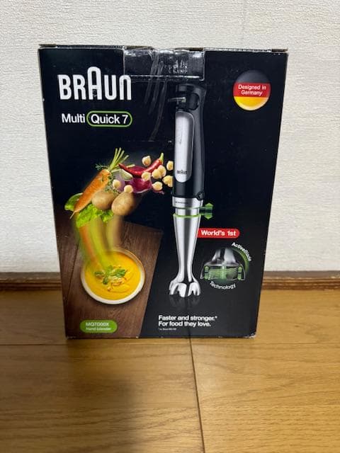 【訳有未使用品】 ブラウン ハンドブレンダー マルチクイック7 MQ7000X