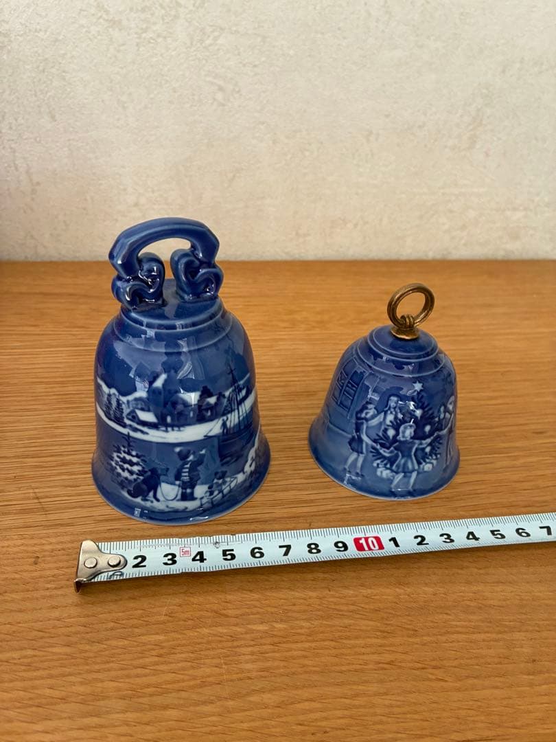 希少❣️デンマーク購入⭐️ロイヤルコペンハーゲン⭐️イヤーベル⭐️2つセット