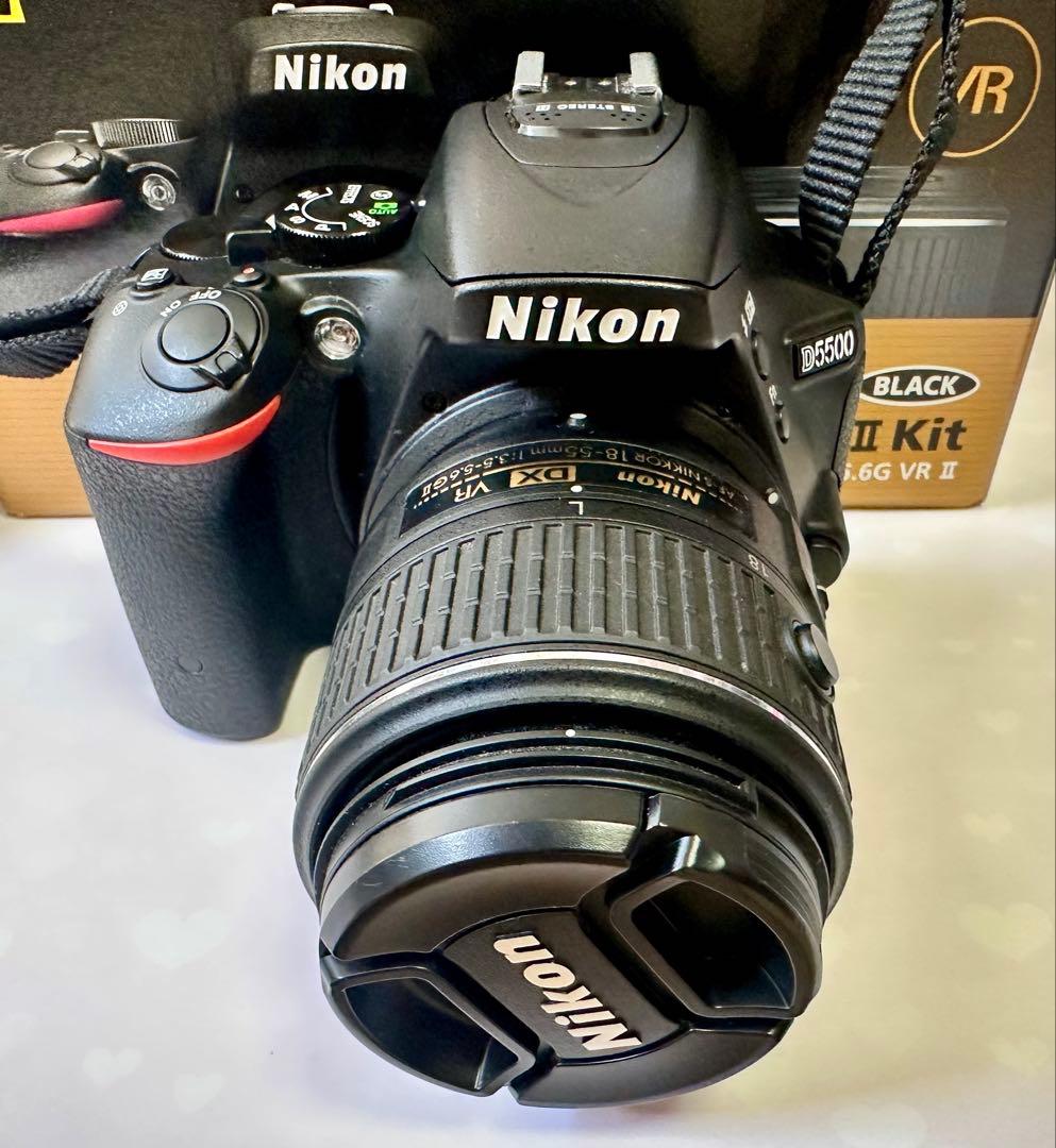 美品 Nikon D5500 ダブルズームキット