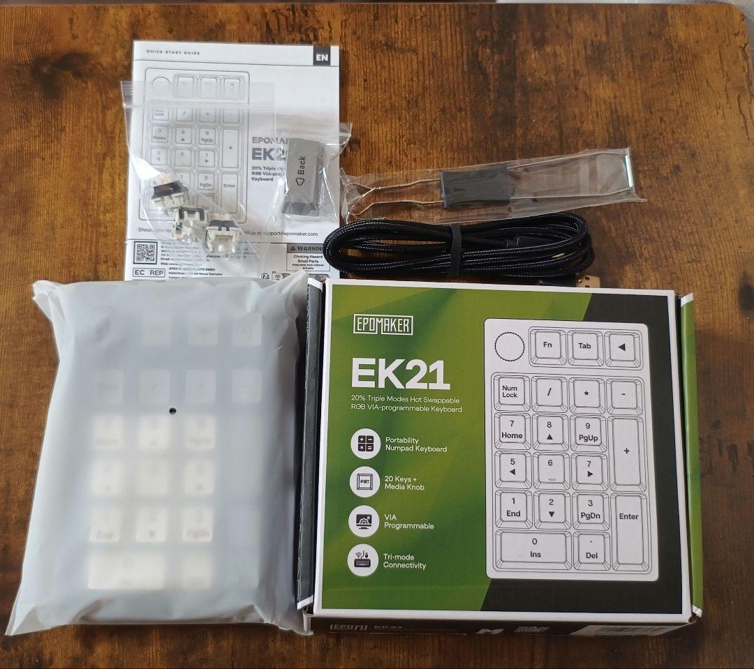 EPOMAKER EK21 テンキー 未使用