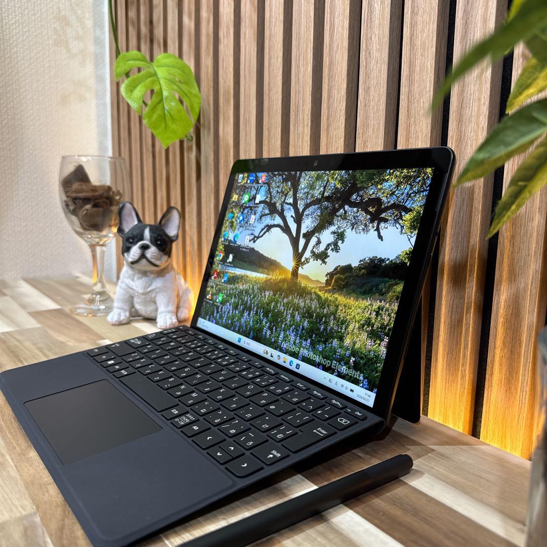 極美品 希少ブラック‼️Surface Go 3☘2in1☘大人気ノートパソコン