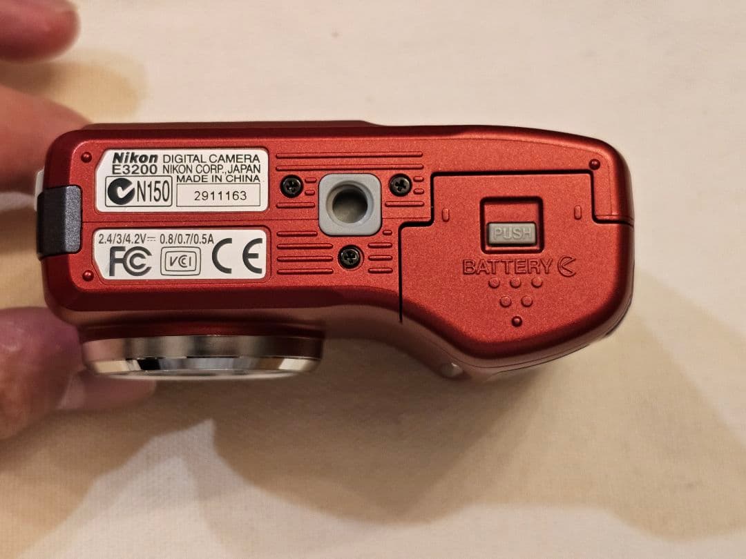 【動作確認済み】ニコン COOLPIX 3200 オールドコンデジ デジカメ