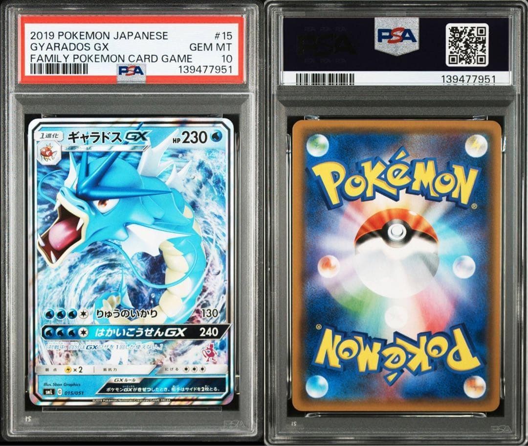 【PSA10】ギャラドスGX SML サン＆ムーン ファミリーポケモンカード