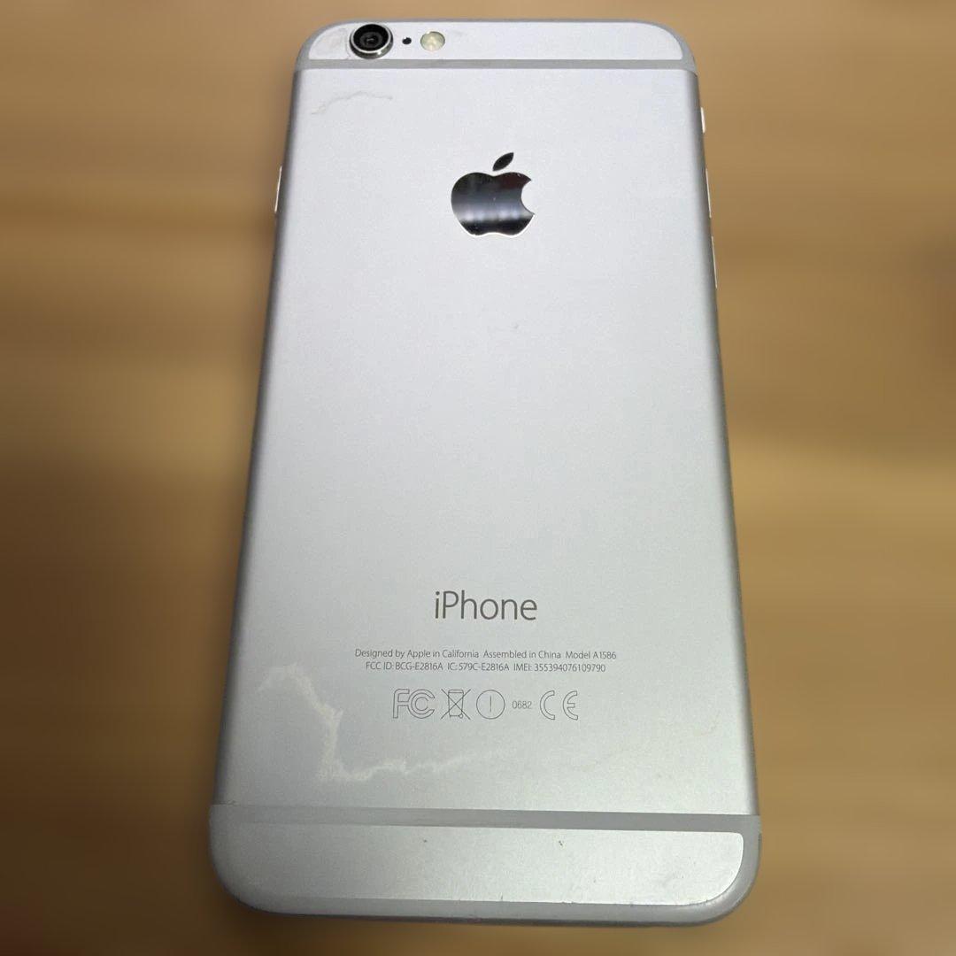 iPhone6 64GB シルバー　MG4H2J/A バッテリー 100%