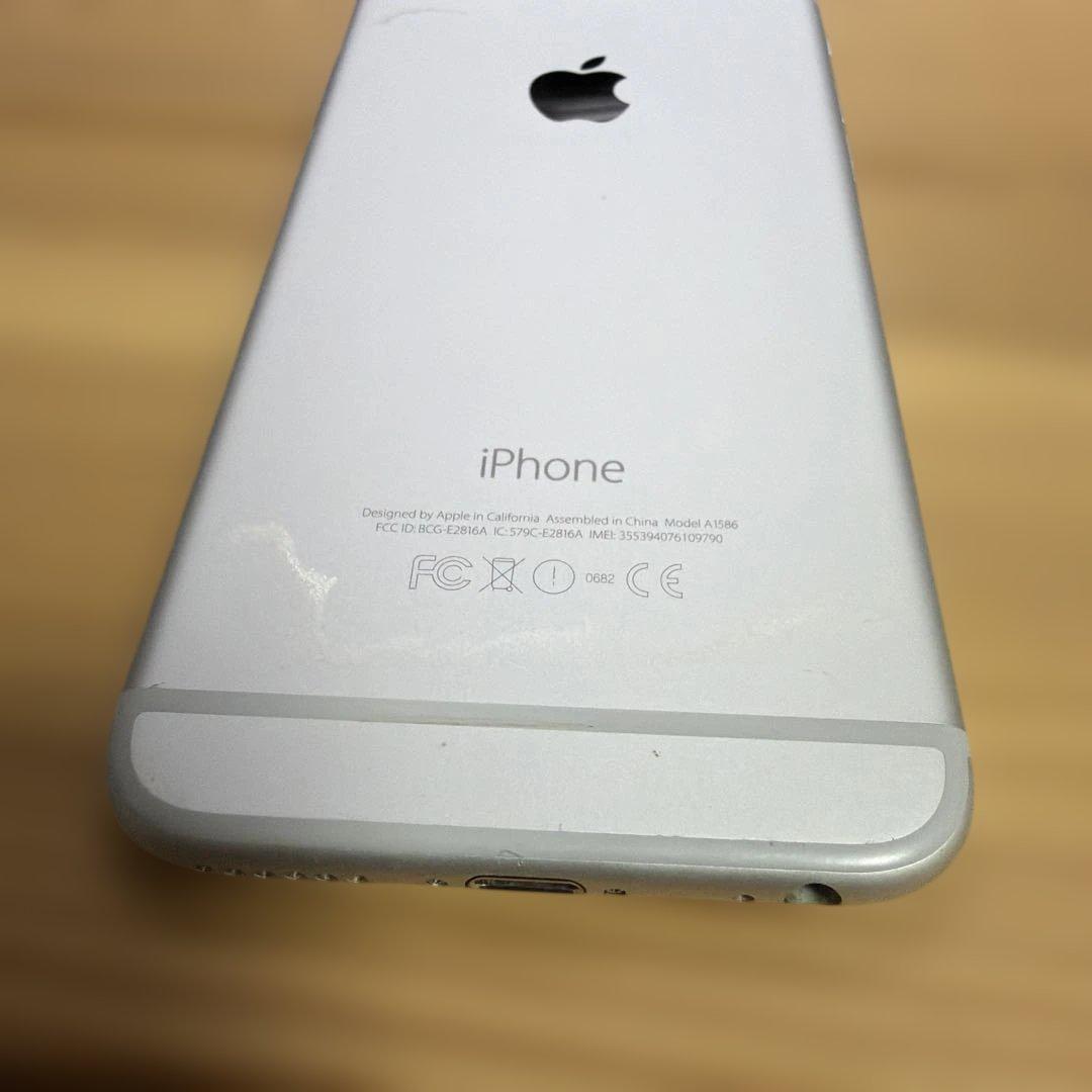 iPhone6 64GB シルバー　MG4H2J/A バッテリー 100%