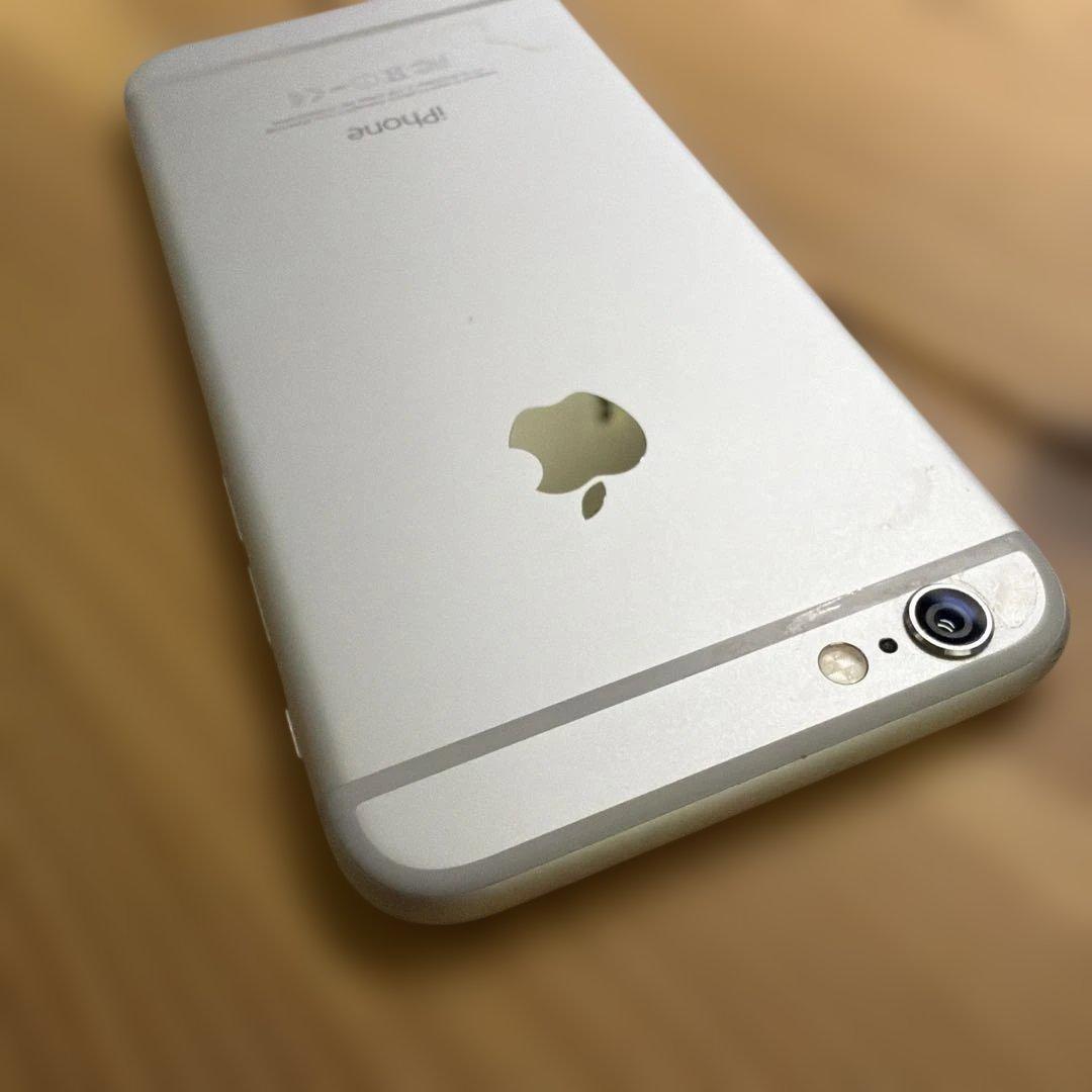 iPhone6 64GB シルバー　MG4H2J/A バッテリー 100%
