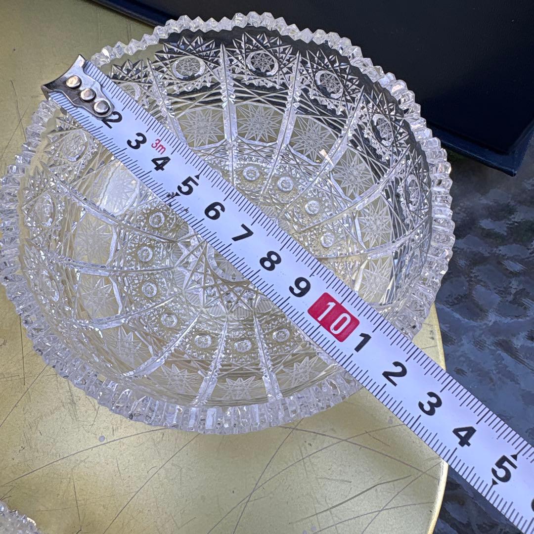 【高級】Kmec HANDCUT pbo24％LEADクリスタル中鉢6つ