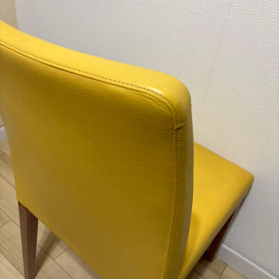 展示品 ポルトローナ・フラウ SEDIA LIZ ダイニングチェア 本革