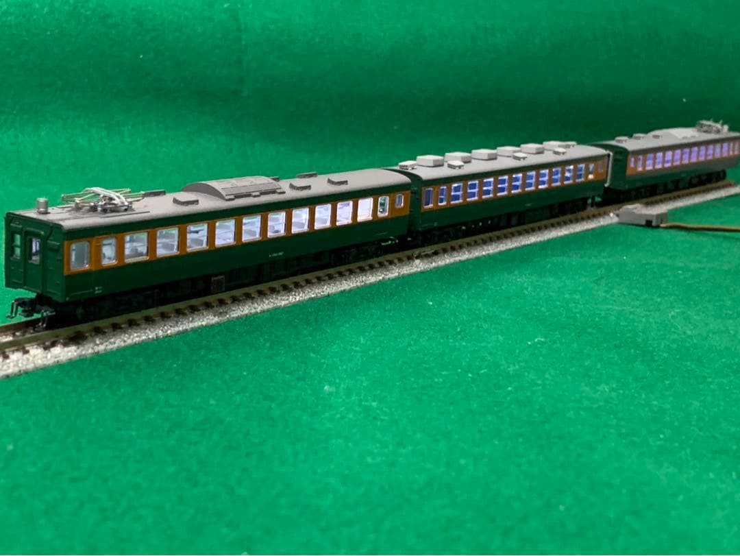 kato 165系（低屋根） 8両　美品　純正室内灯装備
