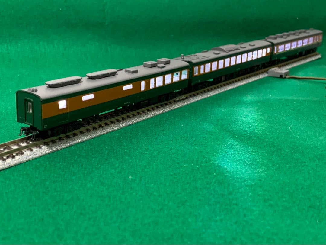 kato 165系（低屋根） 8両　美品　純正室内灯装備