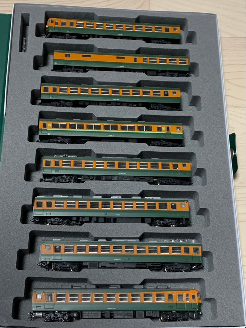 kato 165系（低屋根） 8両　美品　純正室内灯装備