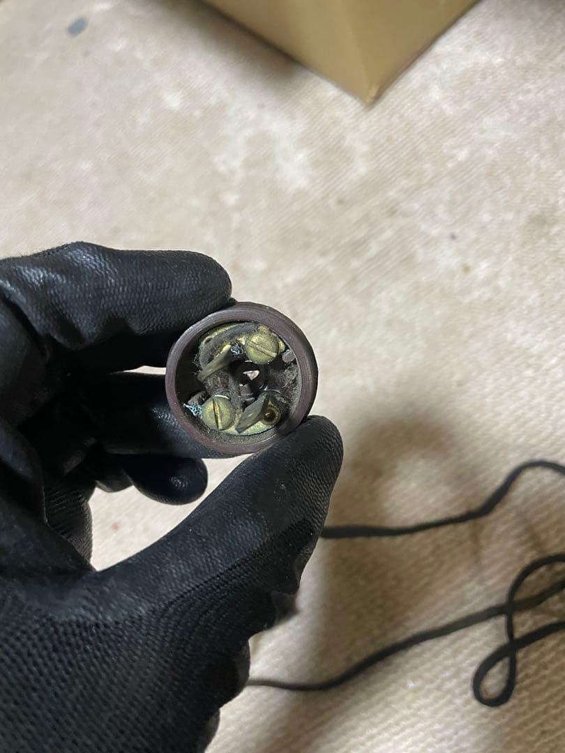 戦前 真空管ラジオ 青島無線工業系 木製キャビネット 彫刻 AM受信 資料的価値