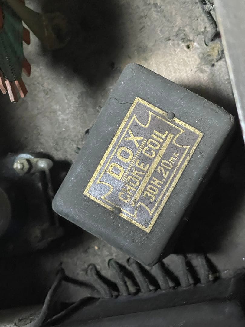 戦前 真空管ラジオ 青島無線工業系 木製キャビネット 彫刻 AM受信 資料的価値