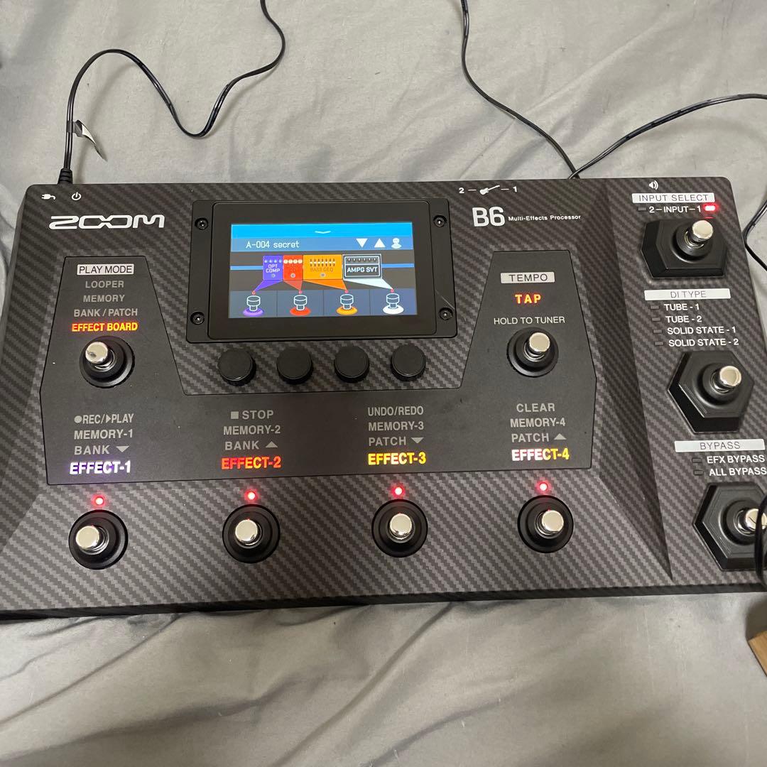ZOOM B6 ベースマルチエフェクター