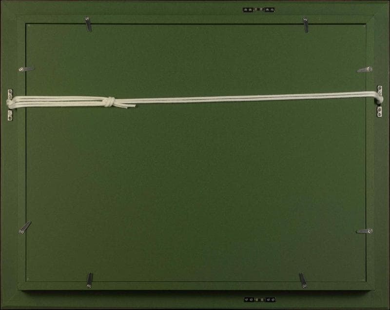 岡田三郎助　油彩　肉筆『矢調べ』表サイン　辻永鑑定シール　P8号　額装　b954